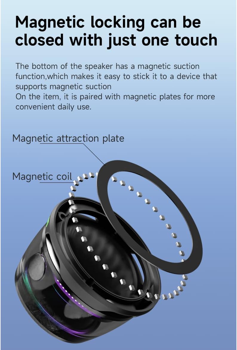 Mini altavoz magnético